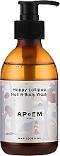 Fragrances, Perfumes, Cosmetics Shower Gel - APoEM Happy Hair & Body Wash 2-in-1 Shampoo & Shower Gel
