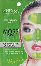 Fragrances, Perfumes, Cosmetics Peel-Off Mask with Moss Extract - Zenix Peel Off Mask Moss