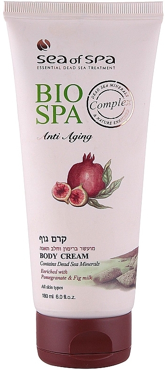 Body Cream with Pomegranate & Fig Milk - Sea of Spa Bio Spa Anti Aging Body Cream with Pomegranate & Fig Milk — photo N1