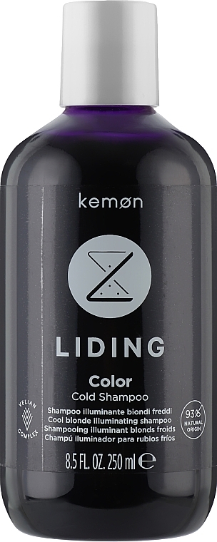 Neutralizing Shampoo for Colored Hair - Kemon Liding Color Cold Shampoo — photo N1