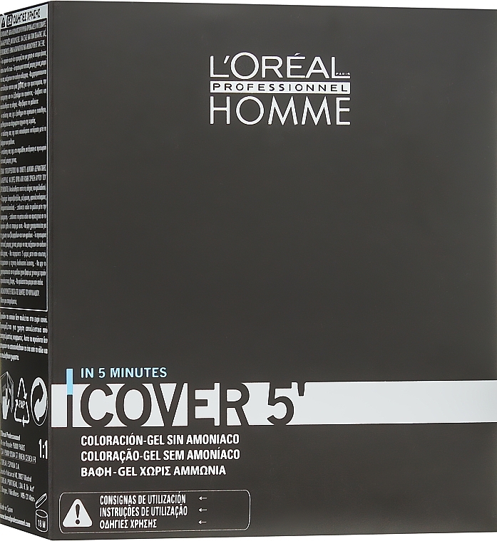 Hair Color Gel Set - L'Oreal Professionnel Cover 5 — photo N1
