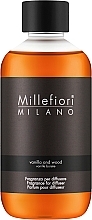 Fragrance Diffuser Refill - Millefiori Milano Natural Vanilla & Wood Diffuser Refill — photo N1