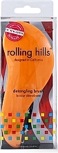 Fragrances, Perfumes, Cosmetics Hair Brush, orange - Rolling Hills Detangling Brush Travel Size Orange