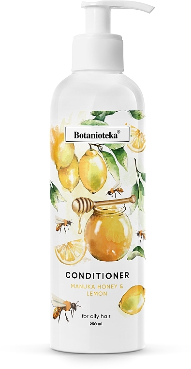 Lemon & Manuka Honey Conditioner for Oily Hair - Botanioteka Conditioner For Oily Hair — photo N1