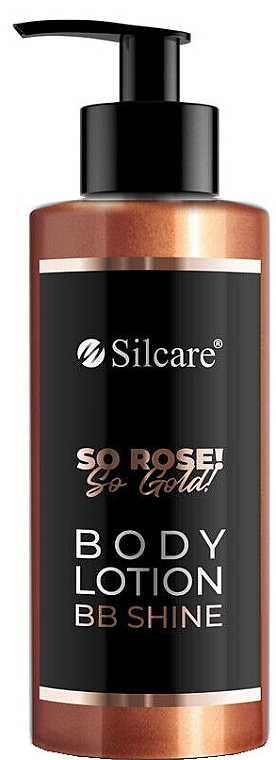 Body Lotion - Silcare So Rose! So Gold! BB Shine Body Lotion — photo N1