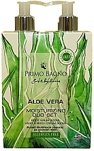 Fragrances, Perfumes, Cosmetics Set - Primo Bagno Aloe Vera Moisturizing Duo Set (b/wash/300ml + h/b/cr/300ml)