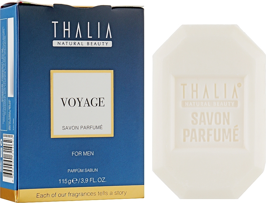Men Perfumed Soap 'Journey' - Thalia Voyage Soap — photo N1