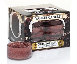 Fragrances, Perfumes, Cosmetics Tea Light Candles - Yankee Candle Scented Tea Light Candles Cappuccino Truffle