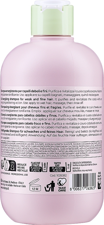 Anti Hair Loss Energy Shampoo - Inebrya Ice Cream Energy Shampoo — photo N2