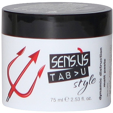 Mattifying Hair Paste - Sensus Tabu Style Dynamic Distribution — photo N1