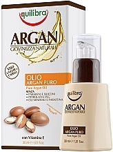 Fragrances, Perfumes, Cosmetics Facial Oil - Equilibra Argan Oil