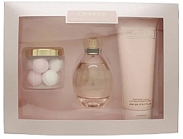 Fragrances, Perfumes, Cosmetics Sarah Jessica Parker Lovely - Kit (edp/100ml+bath/pearls/100g+b/l/200ml)