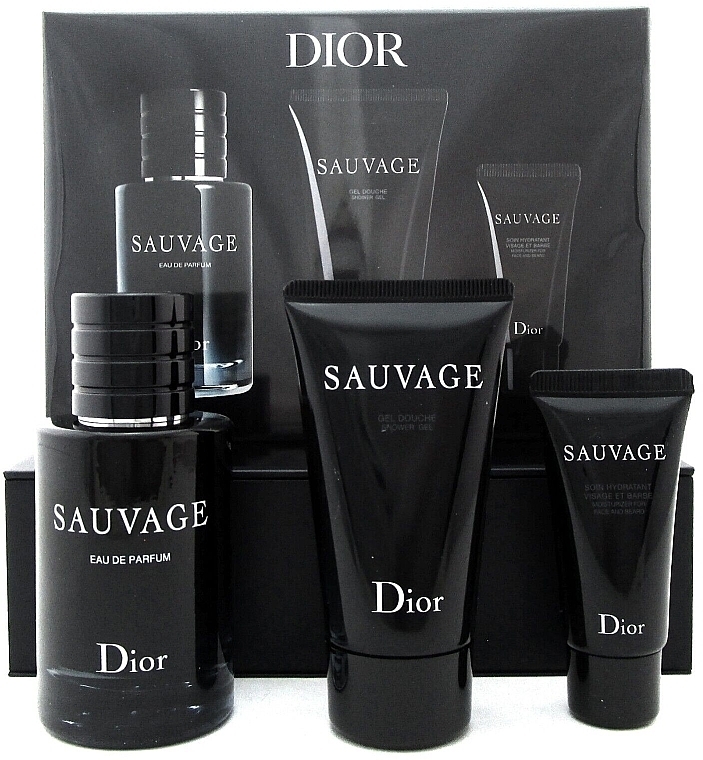 Dior Sauvage - Set (edp/60ml + sh/gel/50ml + ash/balm/20ml)	 — photo N4