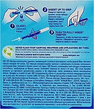 Tampons with Applicator, 16 pcs - Tampax Compak Pearl Super Plus — photo N2