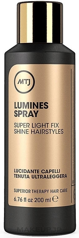 Polishing Hair Shine Spray - MTJ Cosmetics Superior Therapy Lumines Spray — photo 200 ml