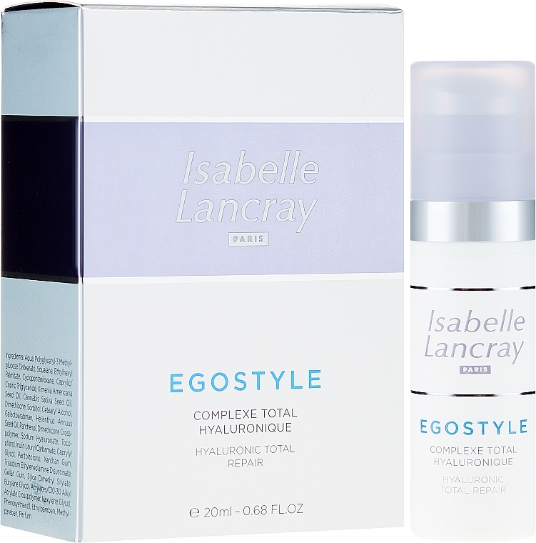 Anti-Aging Cream Serum with Hyaluronic Fillers - Isabelle Lancray Egostyle Hyaluronic Total Repair — photo N1