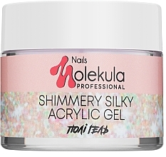 Fragrances, Perfumes, Cosmetics Acrylic Gel - Nails Molekula Shimmery Silky Acrylic Gel Flamingo