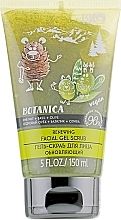 Fragrances, Perfumes, Cosmetics Facial Gel Scrub 'Pine Nut, Basil & Olive' - Bio World Botanica Scrub