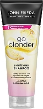 Lightening Shampoo - John Frieda Sheer Blonde Go Blonder Shampoo — photo N1