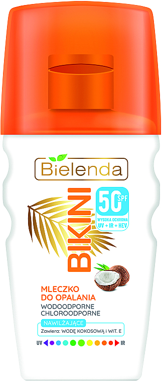 Coconut Body Sun Milk - Bielenda Bikini Coconut Milk SPF 50 — photo N1