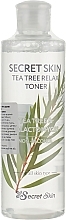 Fragrances, Perfumes, Cosmetics Secret Skin Toner - Tea Tree Relax Toner