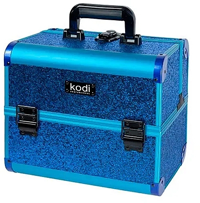 Makeup Artist Suitcase №37, blue opal - Kodi Professional Blue Opal Case — photo N1