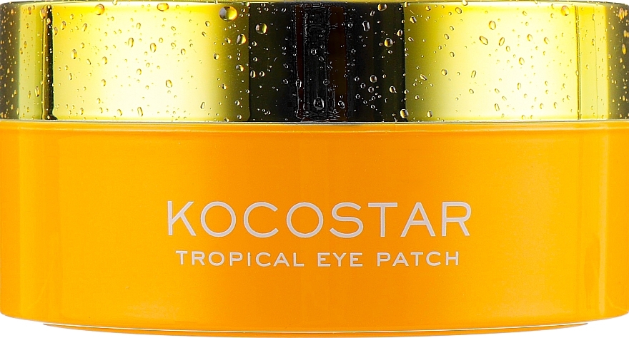 Hydrogel Eye Patches "Tropical Fruit. Mango" - Kocostar Tropical Eye Patch Mango — photo N4