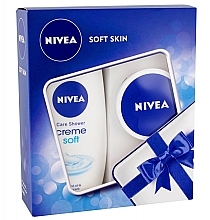 Fragrances, Perfumes, Cosmetics Set - NIVEA Soft Skin (sh/gel/250ml + cr/100ml)