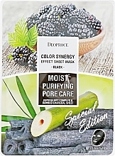 Fragrances, Perfumes, Cosmetics Facial Sheet Mask - Deoproce Color Synergy Effect Sheet Mask Black