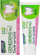 Toothpaste for Sensitive Teeth - Dr. Ciccarelli Genedens Bio Sensitive Teeth — photo N2