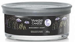 Scented Candle in Glass 'Midsummer's Night', 5 wicks - Yankee Candle Singnature — photo N2