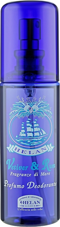 Perfumed Deodorant for Men - Helan Vetiver & Rum Scented Deodorant — photo N1