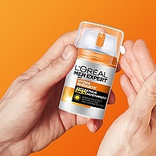 Moisturizing Anti-Fatigue Face Cream - L'Oreal Paris Men Expert Hydra Energetic Anti-Fatigue SPF15 Moisturiser — photo N5