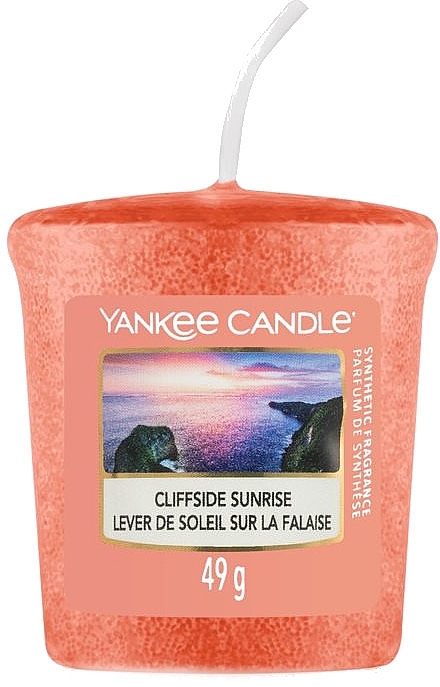 Scented Votiv Candle - Yankee Candle Cliffside Sunrise — photo N1