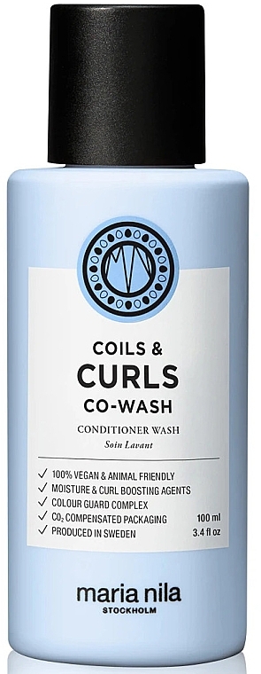 Moisturizing & Detangling Conditioner - Maria Nila Coils & Curls Co-Wash — photo N1