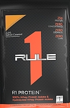 Fragrances, Perfumes, Cosmetics Whey Protein 'Salted Caramel', in sachet - Rule One R1 Protein Lightly Salted Caramel