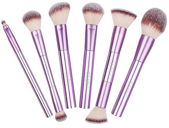 Makeup Brush Set in Case, 6 pcs - Glov Hollywood Collection — photo N3