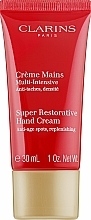 Fragrances, Perfumes, Cosmetics Hand Cream - Clarins Super Restorative Age-Control Hand Cream (tester)