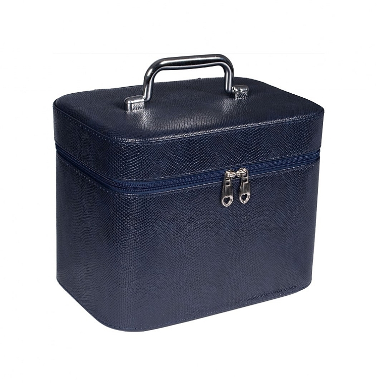 Cosmetic Bag "Snake M Navy", 98963, blue - Top Choice — photo N1