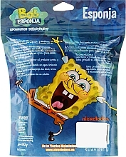 Bath Sponge "SpongeBob", pink-blue - Suavipiel Sponge Bob Bath Sponge — photo N3