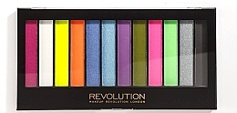 Fragrances, Perfumes, Cosmetics Eyeshadow Palette, 12 Shades - Makeup Revolution Redemption Palette Acid Brights