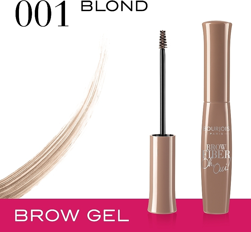 Brow Mascara - Bourjois Oh Oui! Brow Fiber Mascara — photo N3