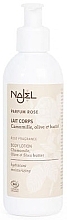 Fragrances, Perfumes, Cosmetics Body Milk with Rose Scent - Najel