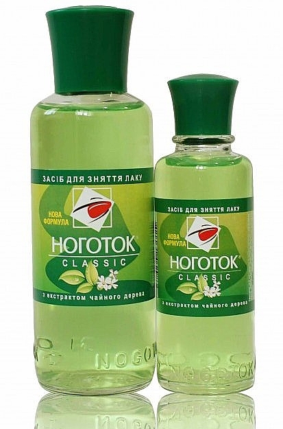 Nail Polish Remover "Tea Tree" - Nogotok — photo N1