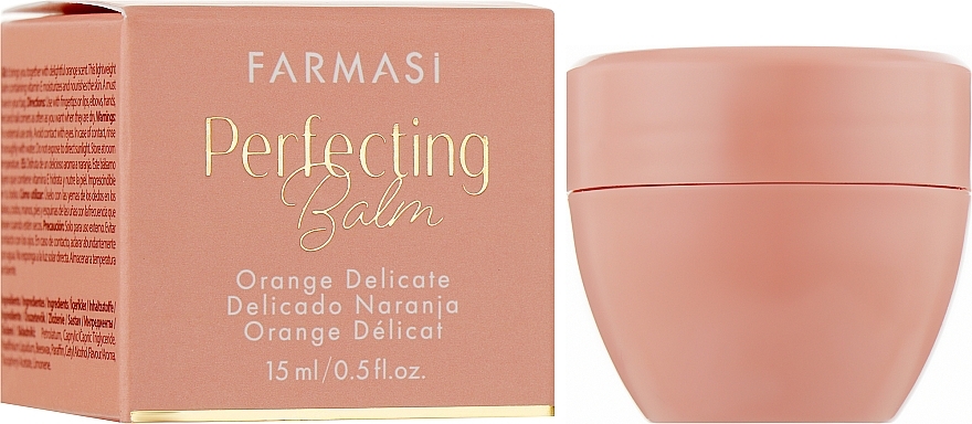 Orange Moisturizing Lip Balm - Farmasi Perfecting Balm Orange Delicate — photo N1