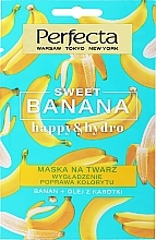Smoothing Face Mask - Perfecta Sweet Banana Happy & Hydro Mask — photo N1