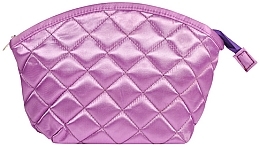 Fragrances, Perfumes, Cosmetics Quilted Cosmetic Bag, purple - Nascita Professional 023