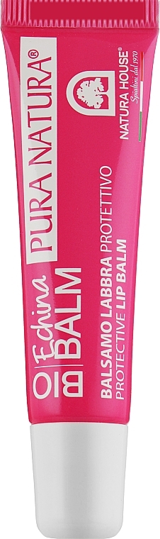 Repairing Lip Balm with Echinacea Extract & Berry Scent - Natura House Protective Lip Balm — photo N1