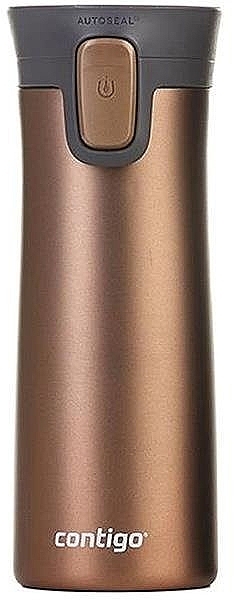 Thermal Cup, 420 ml - Contigo Thermal Mug Pinnacle XXL Matte Bronze — photo N1