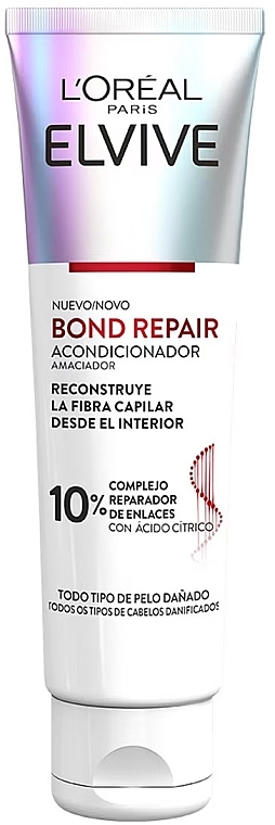 Repairing Conditioner for Damaged Hair - L'Oreal Paris Elvive Bond Repair Conditioner — photo N1